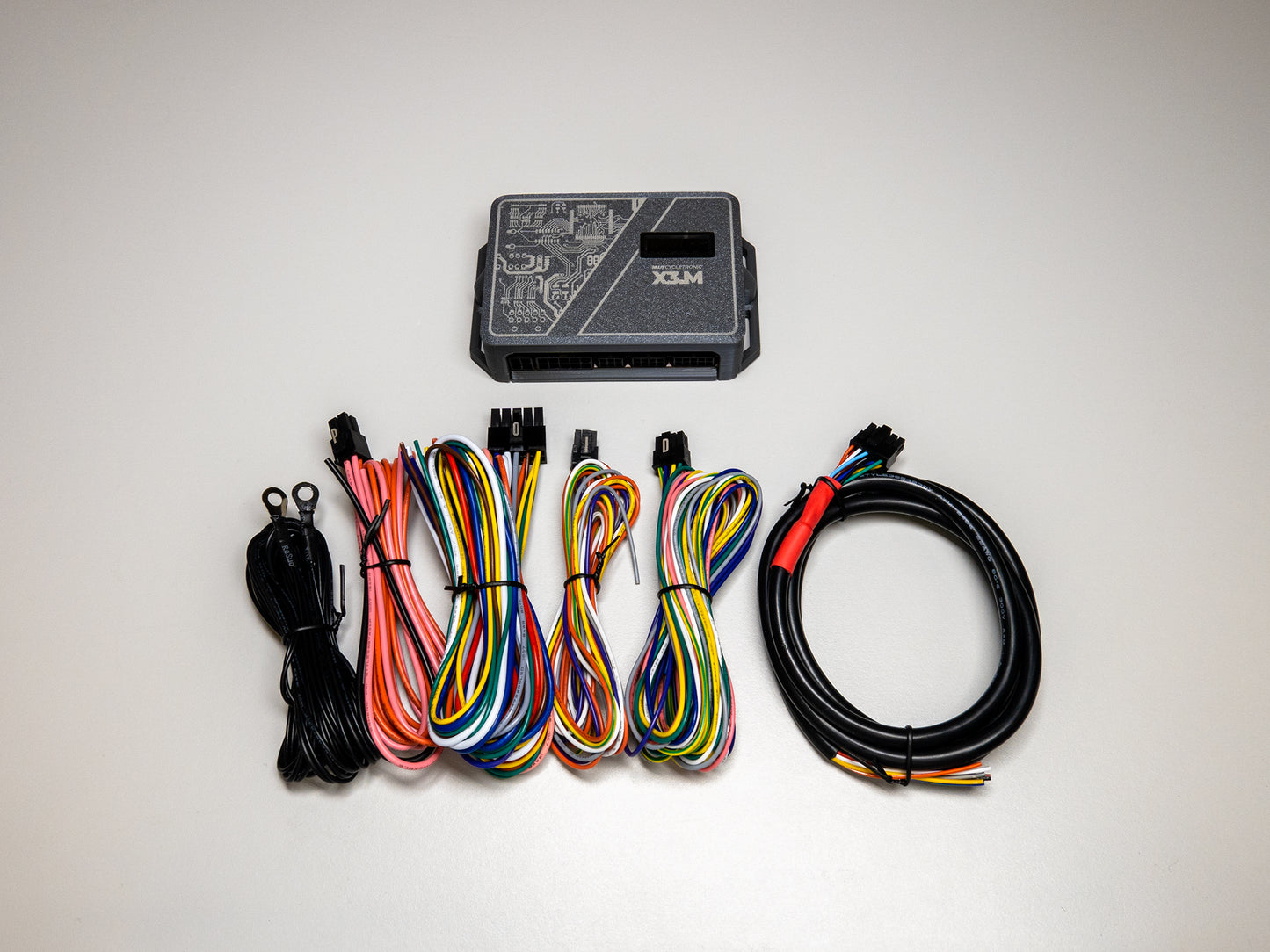 Complete package; X3.M Control hub, startersolenoid & Rectifier/Regulator